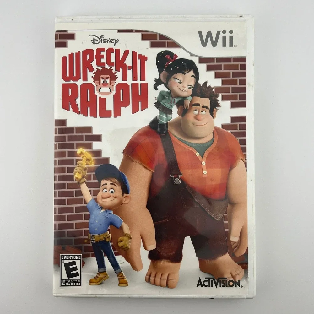 Disney Wreck-It Ralph Wii Game 2012 Activision‎ Tested